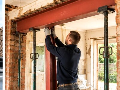 I beam fitting and removal